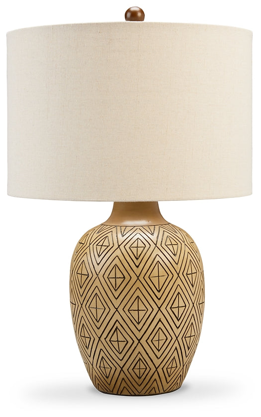 Jairgan Poly Table Lamp (2/CN) at Cloud 9 Mattress & Furniture furniture, home furnishing, home decor