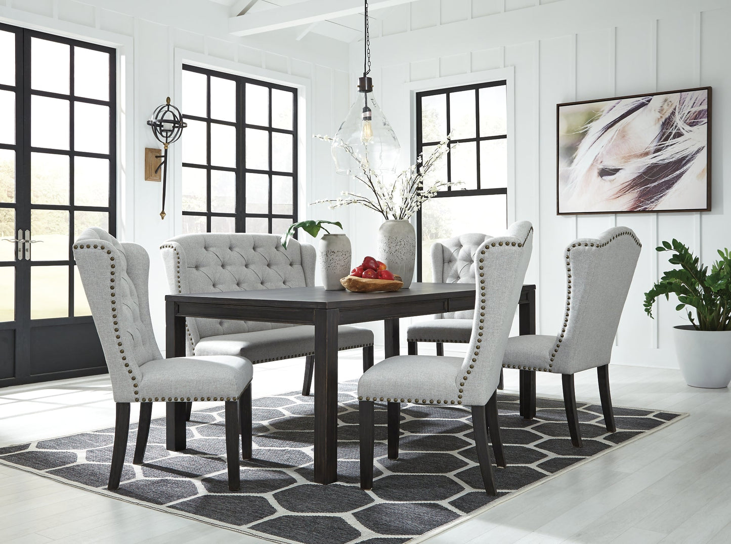 Jeanette Rectangular Dining Room Table at Cloud 9 Mattress & Furniture furniture, home furnishing, home decor