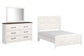 Gerridan Full Panel Bed with Mirrored Dresser at Cloud 9 Mattress & Furniture furniture, home furnishing, home decor