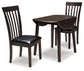 Hammis Dining Table and 2 Chairs at Cloud 9 Mattress & Furniture furniture, home furnishing, home decor