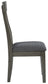 Hallanden Dining UPH Side Chair (2/CN) at Cloud 9 Mattress & Furniture furniture, home furnishing, home decor