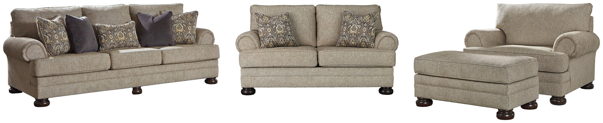 Kananwood Sofa, Loveseat, Chair and Ottoman at Cloud 9 Mattress & Furniture furniture, home furnishing, home decor