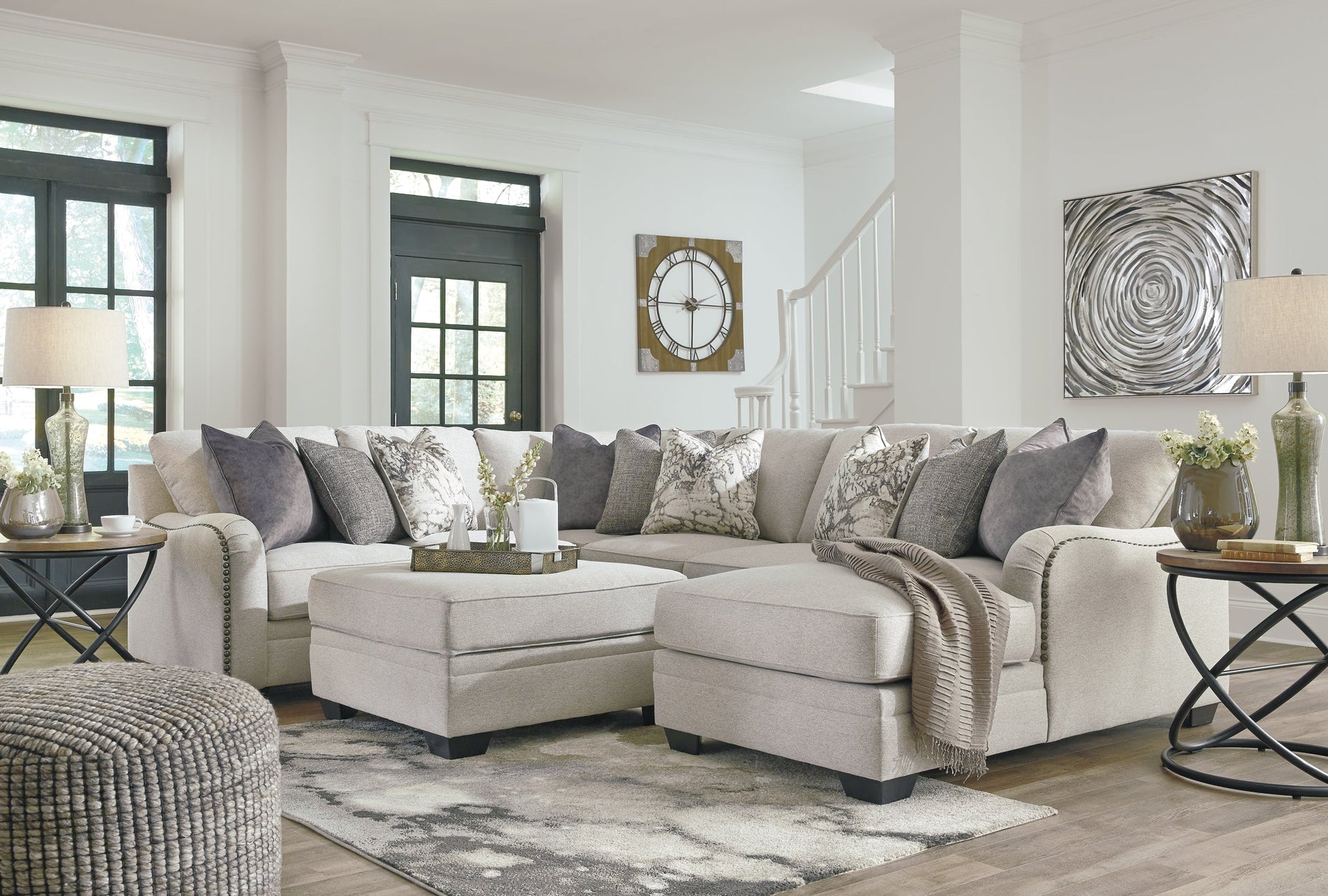 Dellara 4-Piece Sectional with Chaise at Cloud 9 Mattress & Furniture furniture, home furnishing, home decor