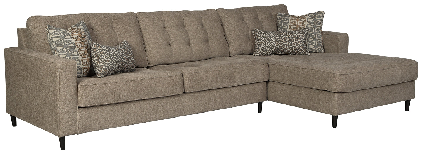 Flintshire 2-Piece Sectional with Ottoman at Cloud 9 Mattress & Furniture furniture, home furnishing, home decor