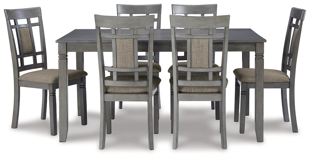 Jayemyer RECT DRM Table Set (7/CN) at Cloud 9 Mattress & Furniture furniture, home furnishing, home decor
