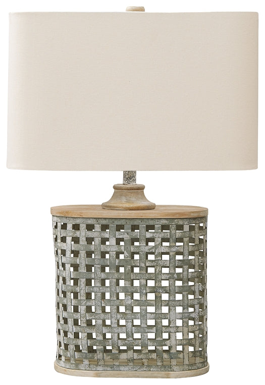 Deondra Metal Table Lamp (1/CN) at Cloud 9 Mattress & Furniture furniture, home furnishing, home decor