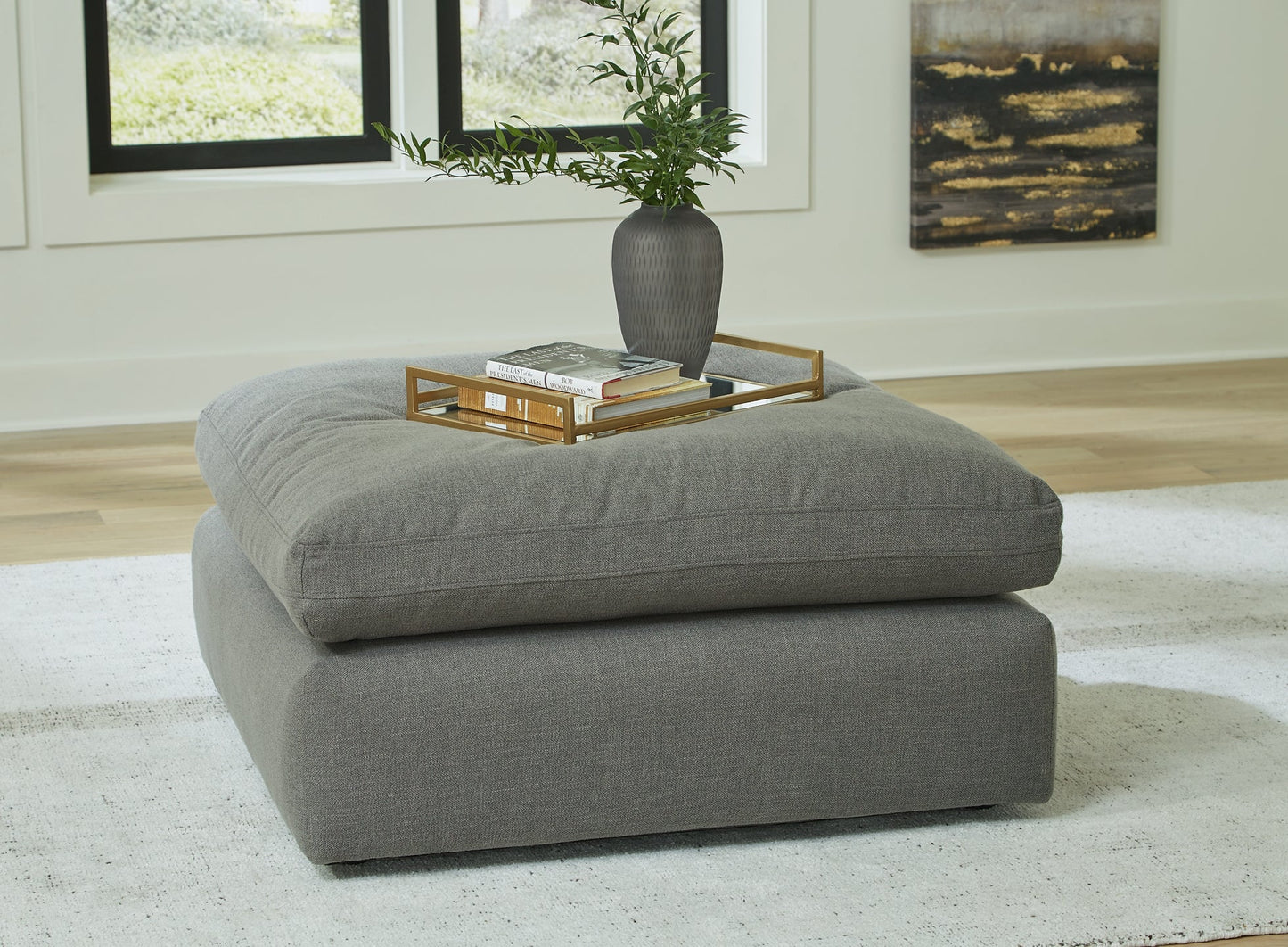 Elyza Oversized Accent Ottoman at Cloud 9 Mattress & Furniture furniture, home furnishing, home decor