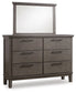 Hallanden Dresser and Mirror at Cloud 9 Mattress & Furniture furniture, home furnishing, home decor