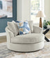 Maxon Place Oversized Swivel Accent Chair
