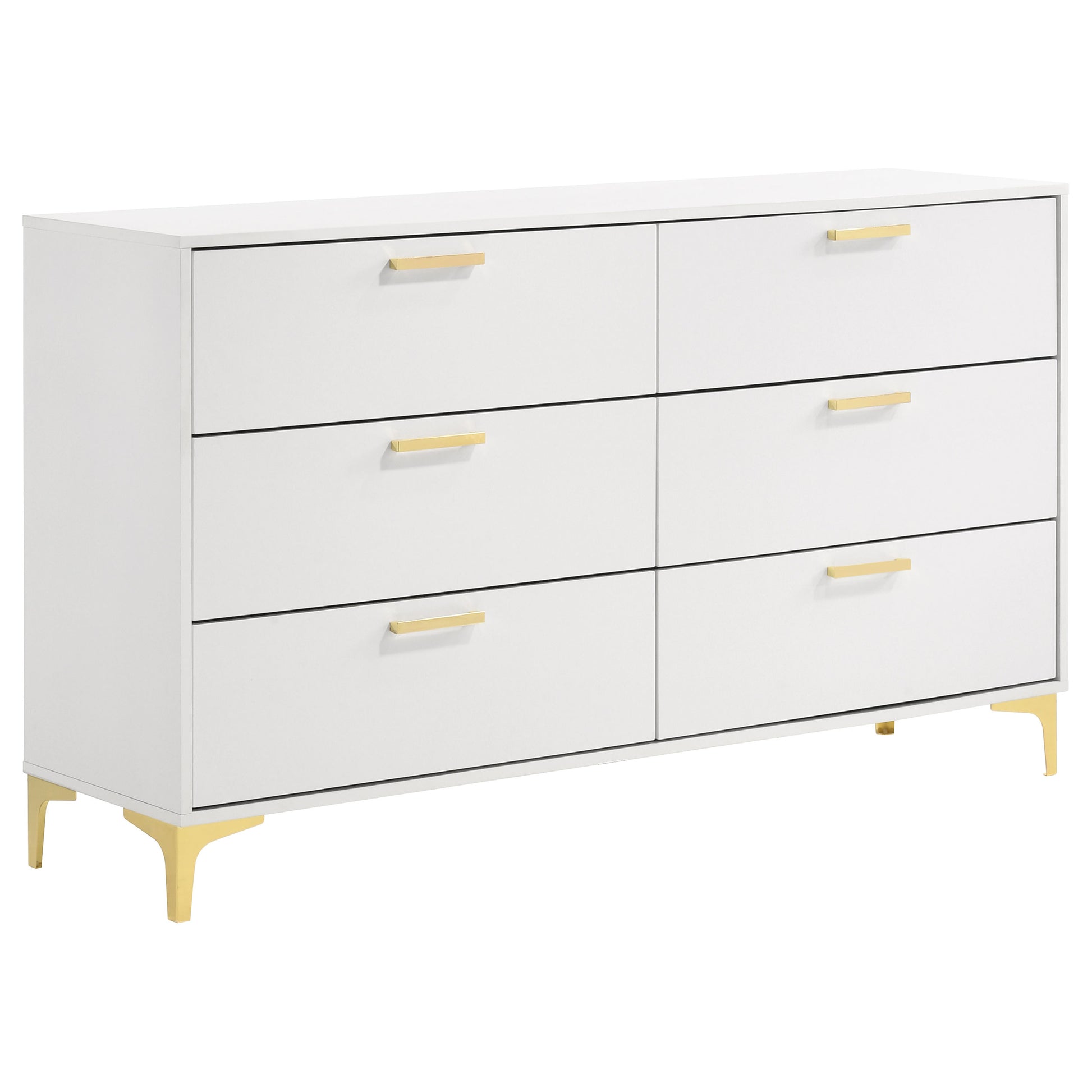 modern glam dresser Shoralli Dresser and Mirror