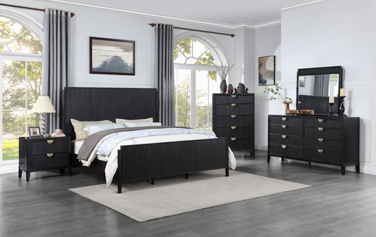 Brookmead 5-piece Queen Bedroom Set Black