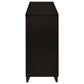 Lewes 2-door Engineered Wood 60-inch TV Stand Cappuccino