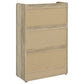 Denia 3-tier Engineered Wood Shoe Cabinet White